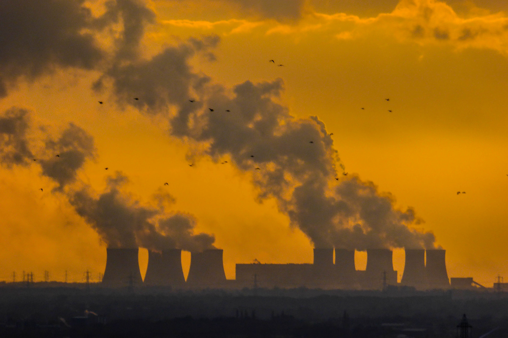 Drax power station. Photo by Peter Richman/Flickr