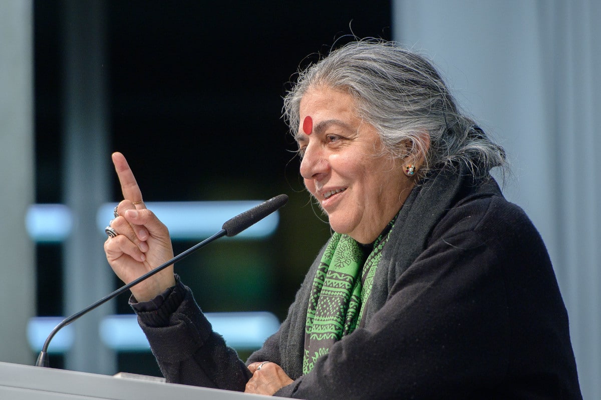 Dra. Vandana Shiva. Foto por Heinrich Boll Stiftung